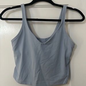 Blue lululemon align tank